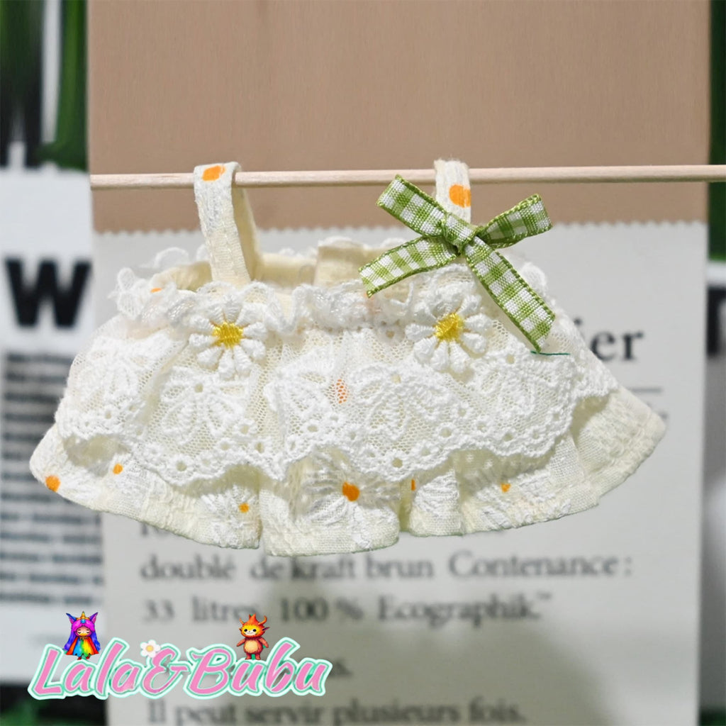 Dreamy Princess Dress Collection for Labu – Elegant & Adorable Outfits for 15-17cm Vinyl Art Dolls，Sweet Lolita Dress Set