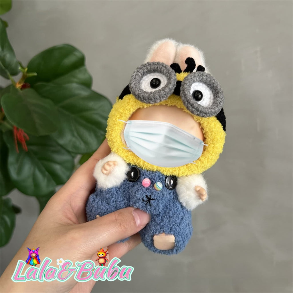 Brain-Bending Whimsy Collection，Eccentric Labu Wardrobe – Absurdly Fun Costumes for Display & Play，Suitable for doll outfits ranging from 15cm to 17cm