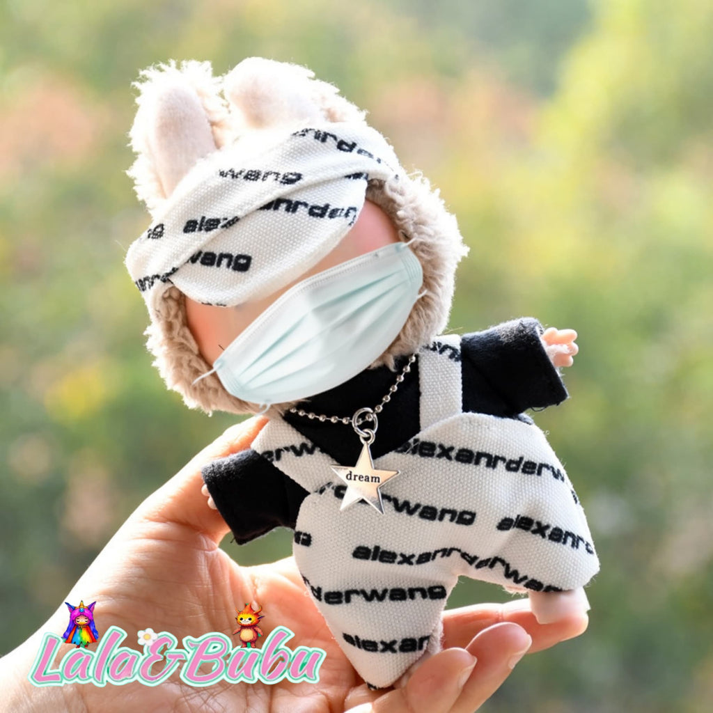 Casual Streetwear for Labu – Trendy & Comfortable Outfits for 15-17cm Vinyl Art Dolls，Fashion and Leisure Series