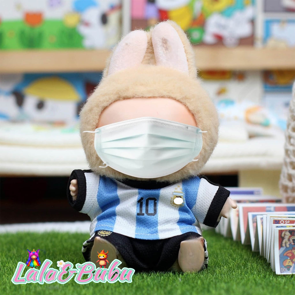 Player Jerseys for Labu – Official Mini Replicas for 15-17cm Vinyl Art Dolls ，Sports event series