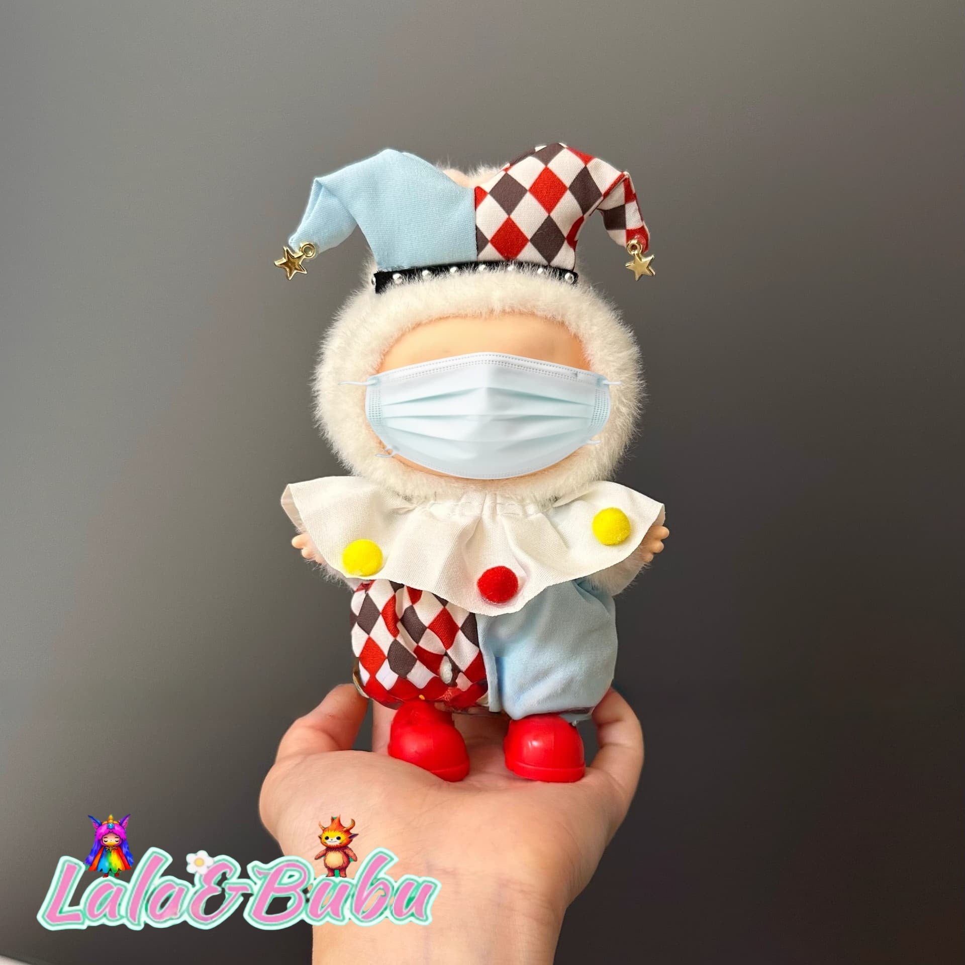 Brain-Bending Whimsy Collection，Eccentric Labu Wardrobe – Absurdly Fun Costumes for Display & Play，Suitable for doll outfits ranging from 15cm to 17cm