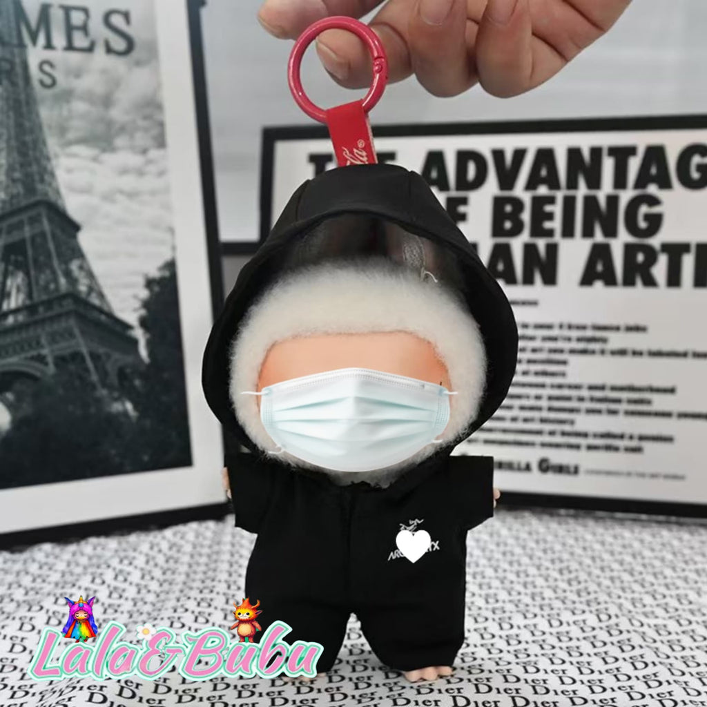 Casual Streetwear for Labu – Trendy & Comfortable Outfits for 15-17cm Vinyl Art Dolls，Fashion and Leisure Series