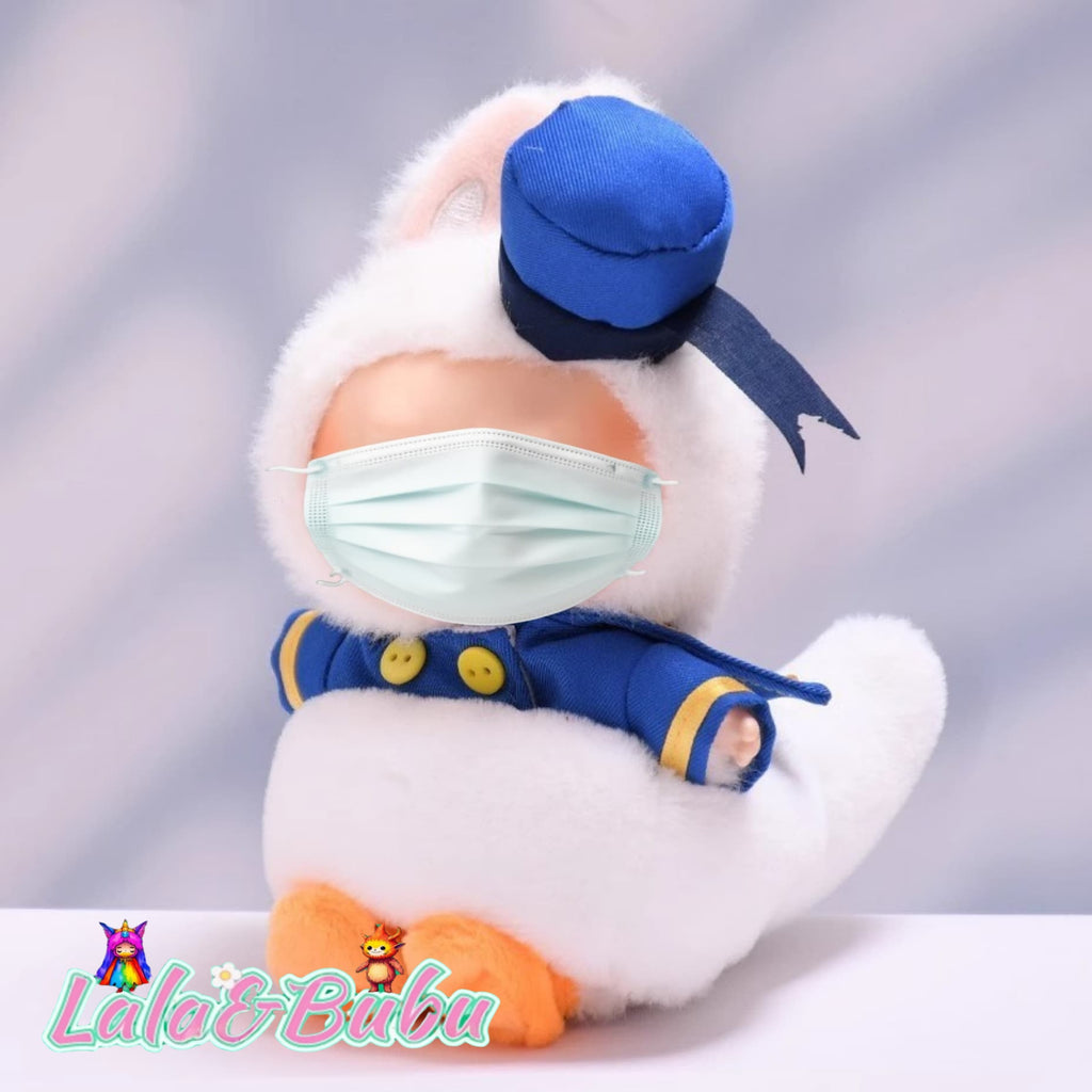 Whimsical Animal Series Costumes for Labu - Playful & Adorable Outfits for 15-17cm Vinyl Art Toys