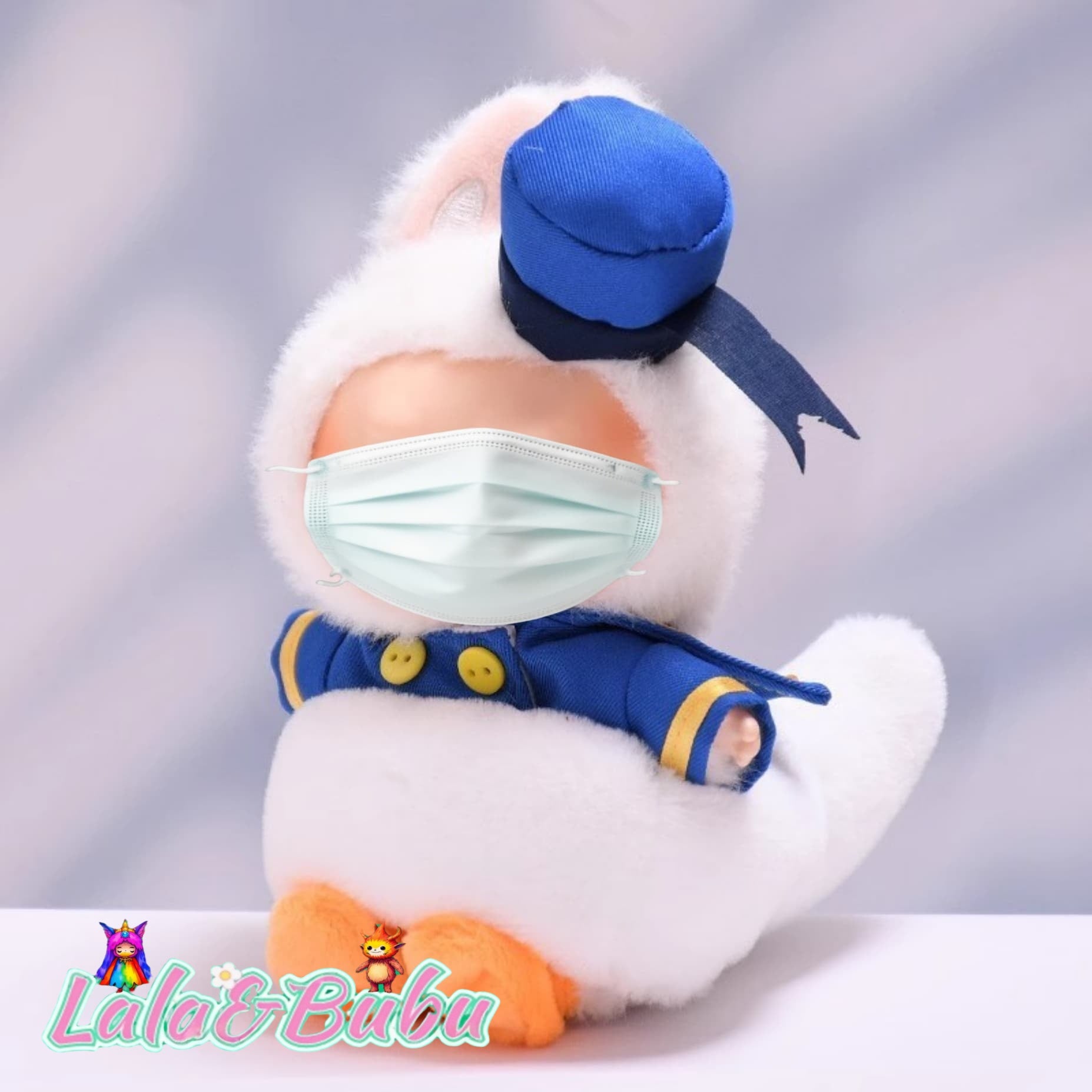 Whimsical Animal Series Costumes for Labu - Playful & Adorable Outfits for 15-17cm Vinyl Art Toys