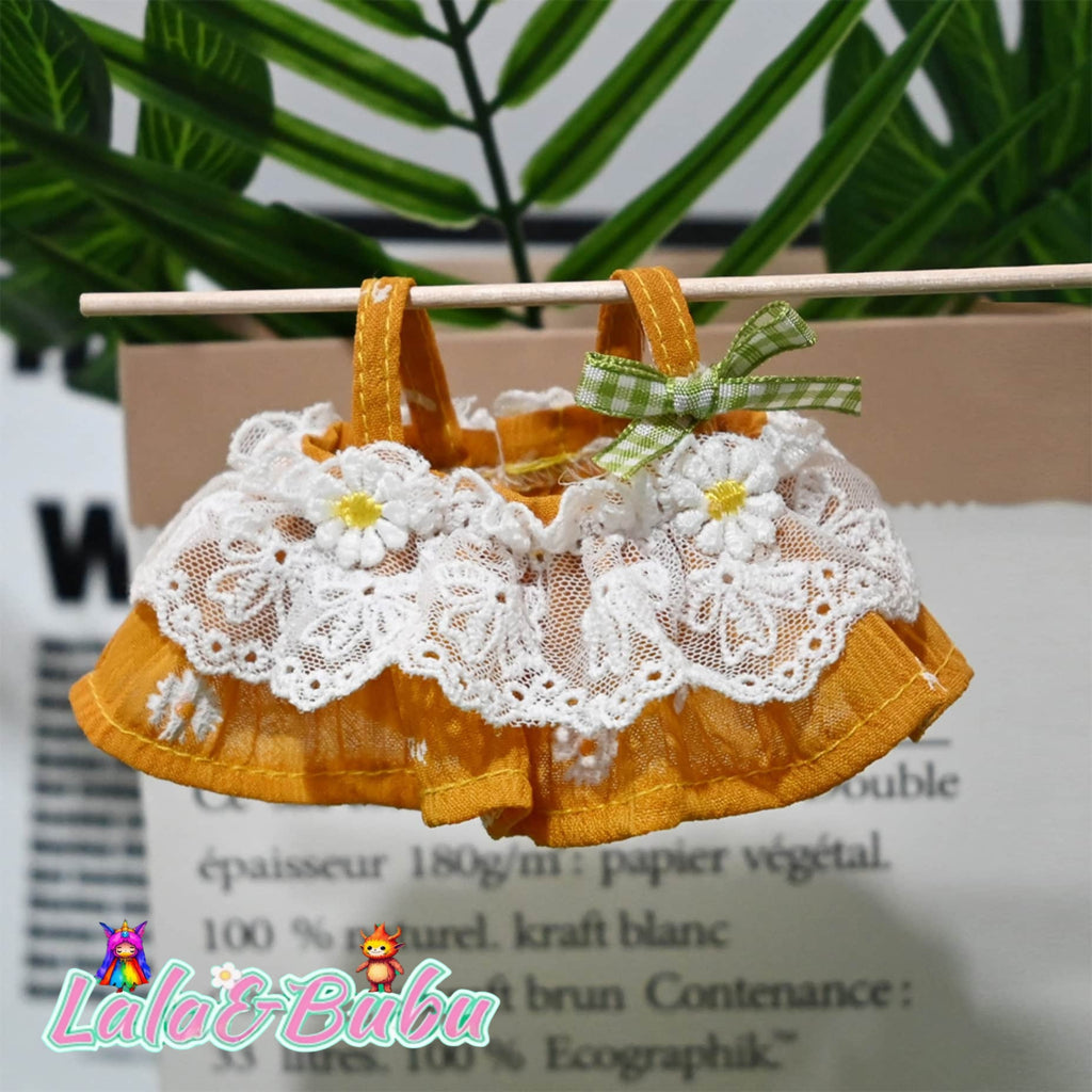 Dreamy Princess Dress Collection for Labu – Elegant & Adorable Outfits for 15-17cm Vinyl Art Dolls，Sweet Lolita Dress Set