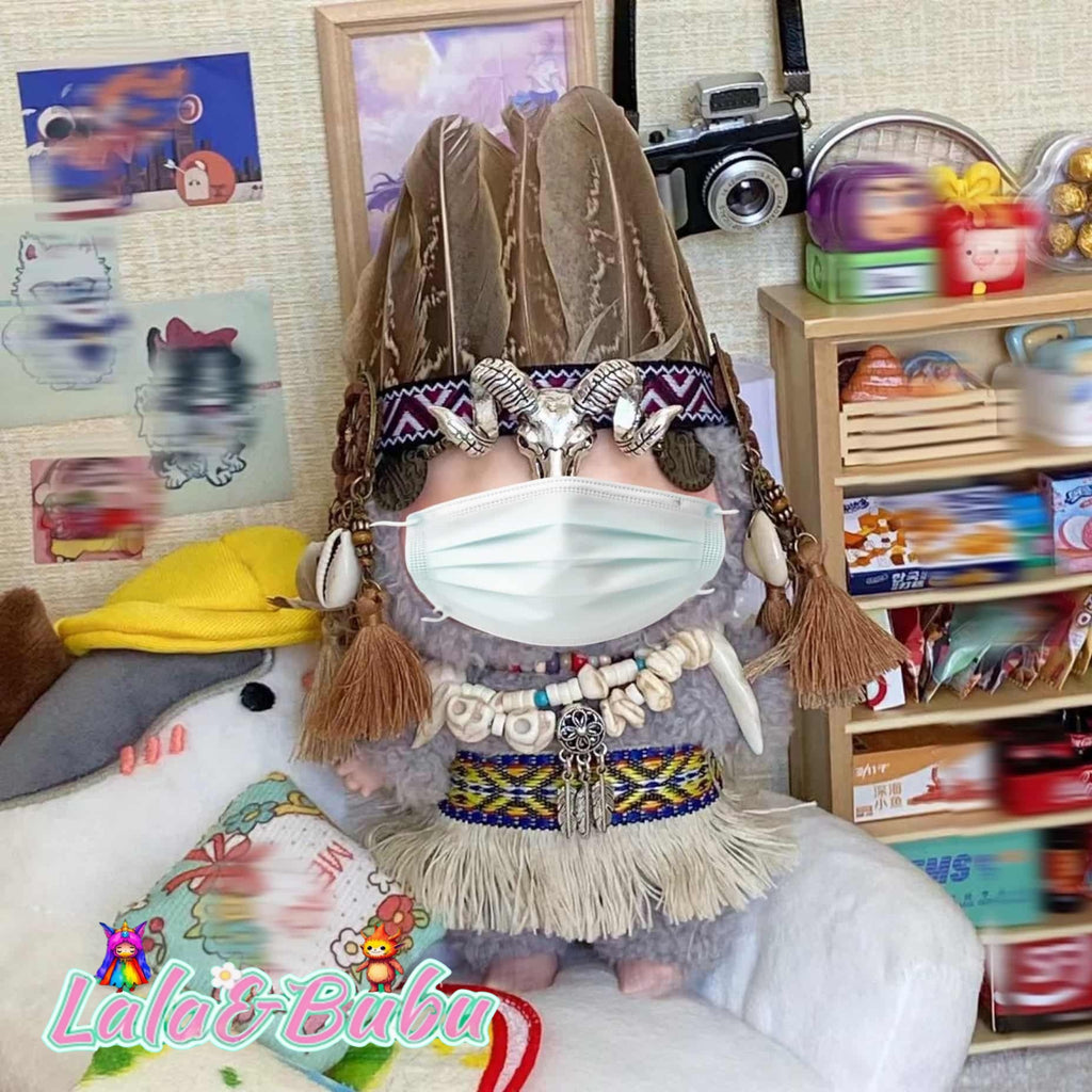 Global Ethnic Outfits for Labu – Traditional Cultural Costumes for 15-17cm Vinyl Art Dolls