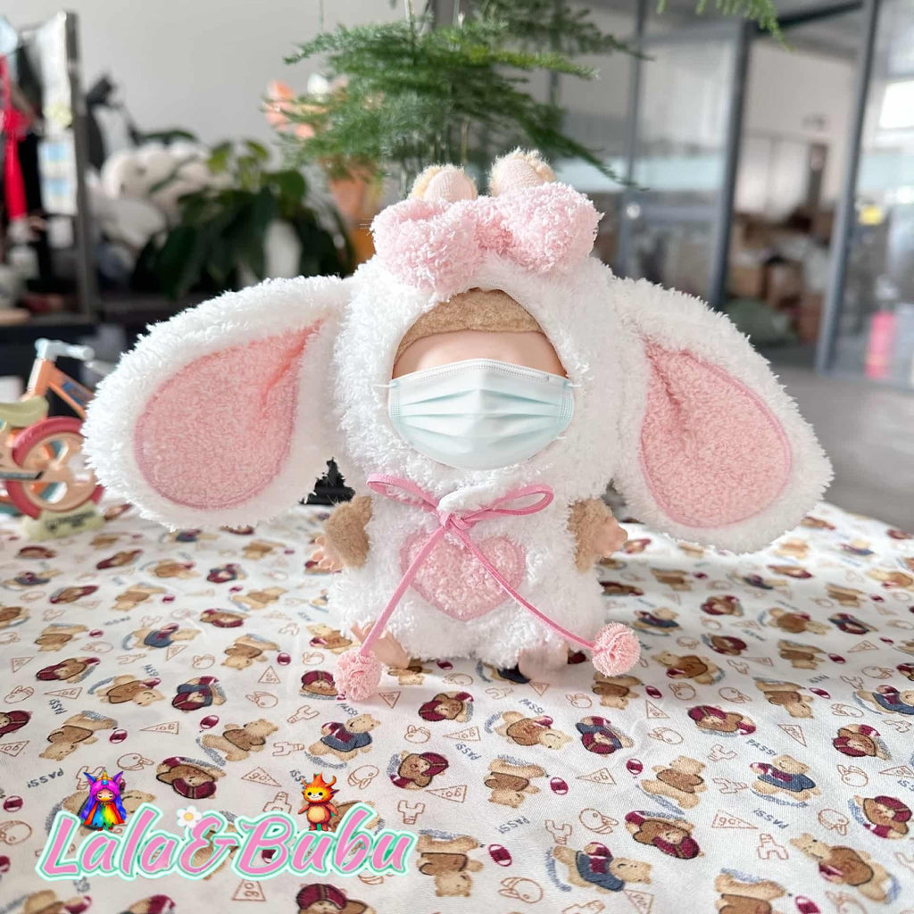 Whimsical Animal Series Costumes for Labu - Playful & Adorable Outfits for 15-17cm Vinyl Art Toys