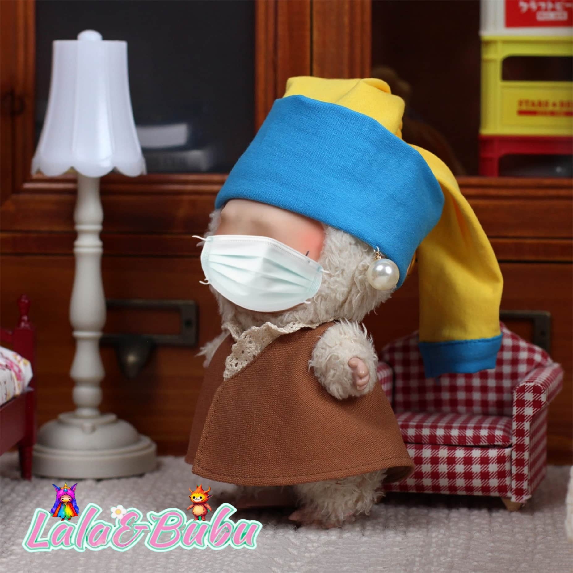 Global Ethnic Outfits for Labu – Traditional Cultural Costumes for 15-17cm Vinyl Art Dolls