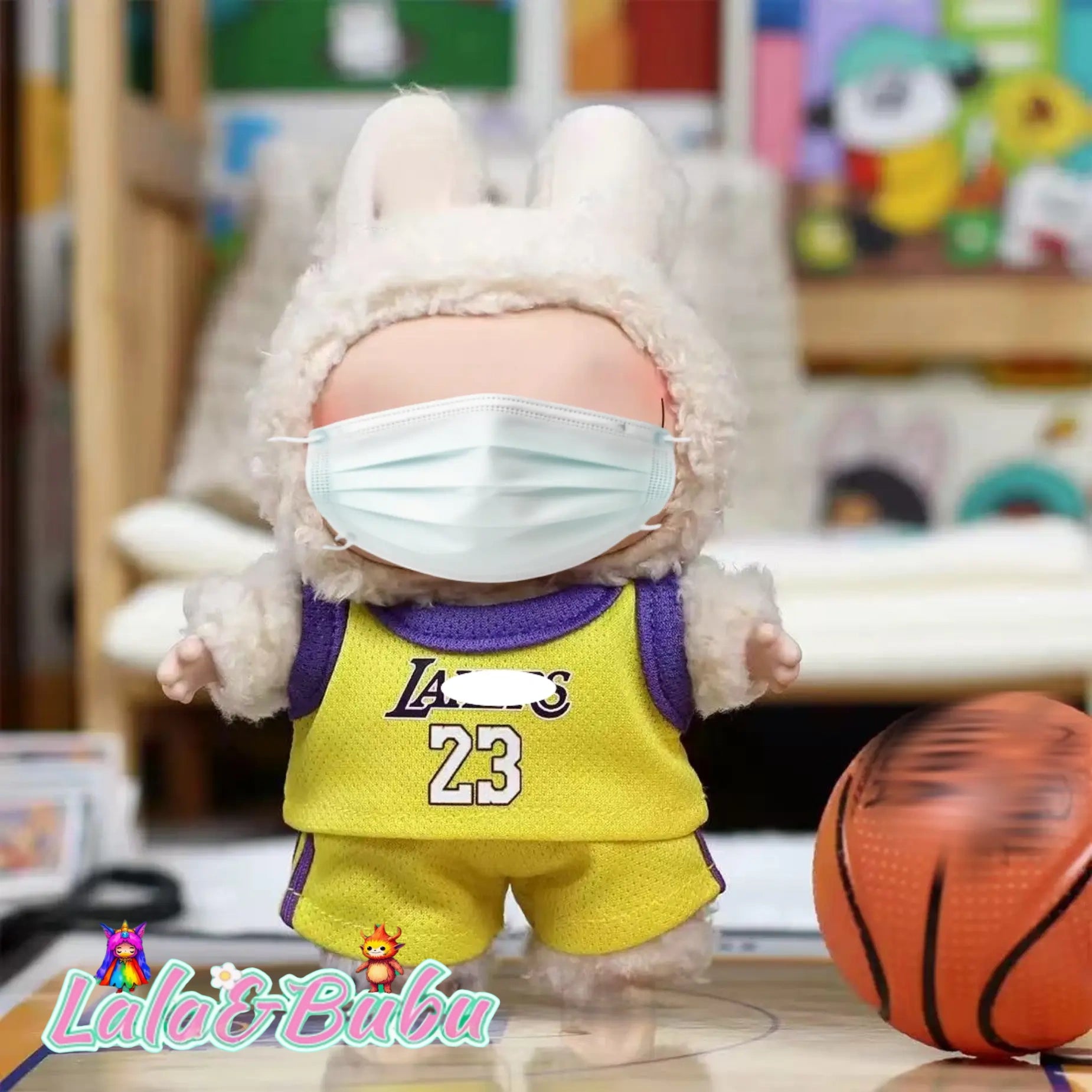 Player Jerseys for Labu – Official Mini Replicas for 15-17cm Vinyl Art Dolls ，Sports event series