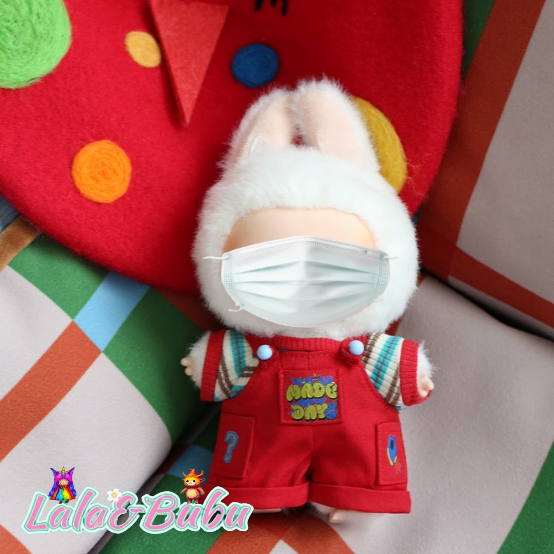 Cool & Trendy Labu Street Set Series - Trendy Doll Collection, 15cm-17cm Trendy Art Doll Exclusive