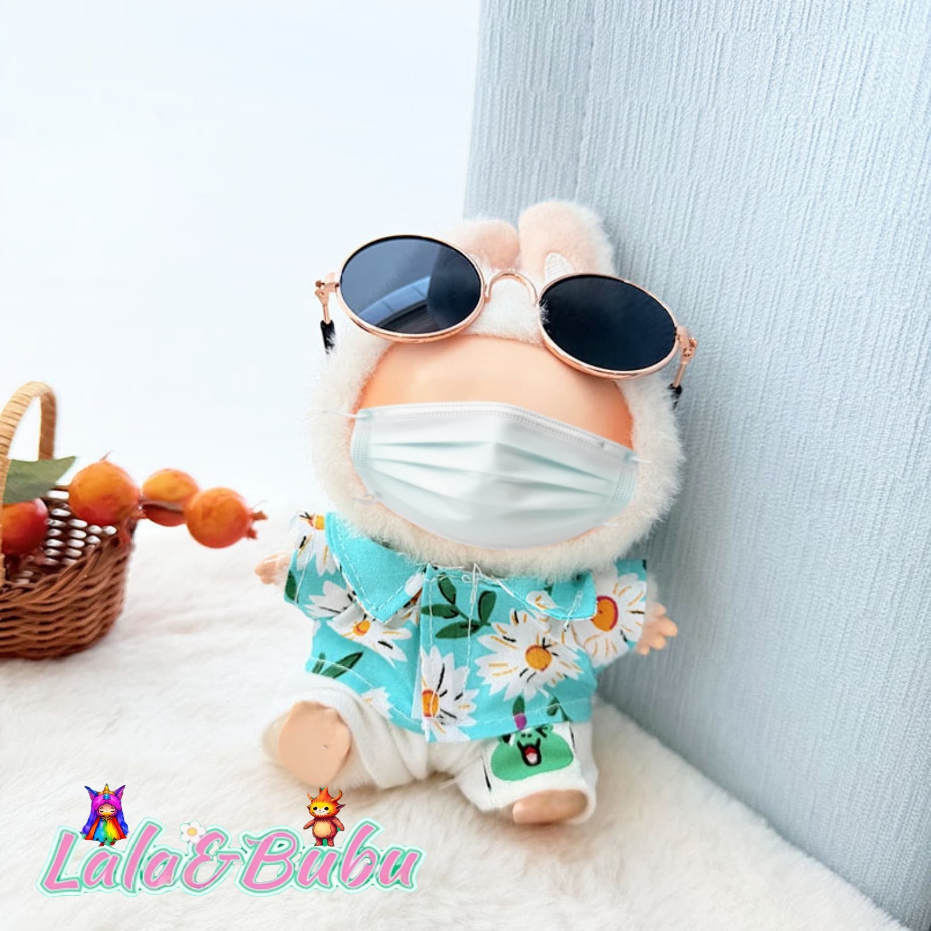 Casual Streetwear for Labu – Trendy & Comfortable Outfits for 15-17cm Vinyl Art Dolls，Fashion and Leisure Series
