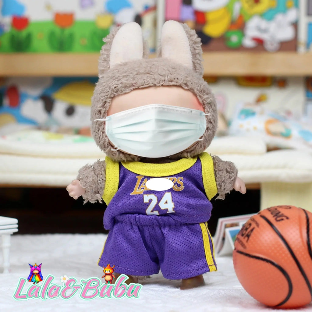Player Jerseys for Labu – Official Mini Replicas for 15-17cm Vinyl Art Dolls ，Sports event series