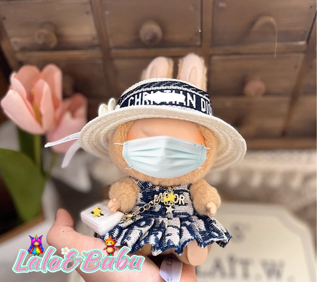 Dreamy Princess Dress Collection for Labu – Elegant & Adorable Outfits for 15-17cm Vinyl Art Dolls，Sweet Lolita Dress Set