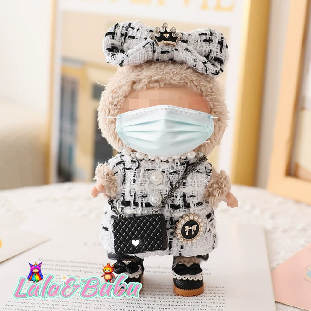 Casual Streetwear for Labu – Trendy & Comfortable Outfits for 15-17cm Vinyl Art Dolls，Fashion and Leisure Series