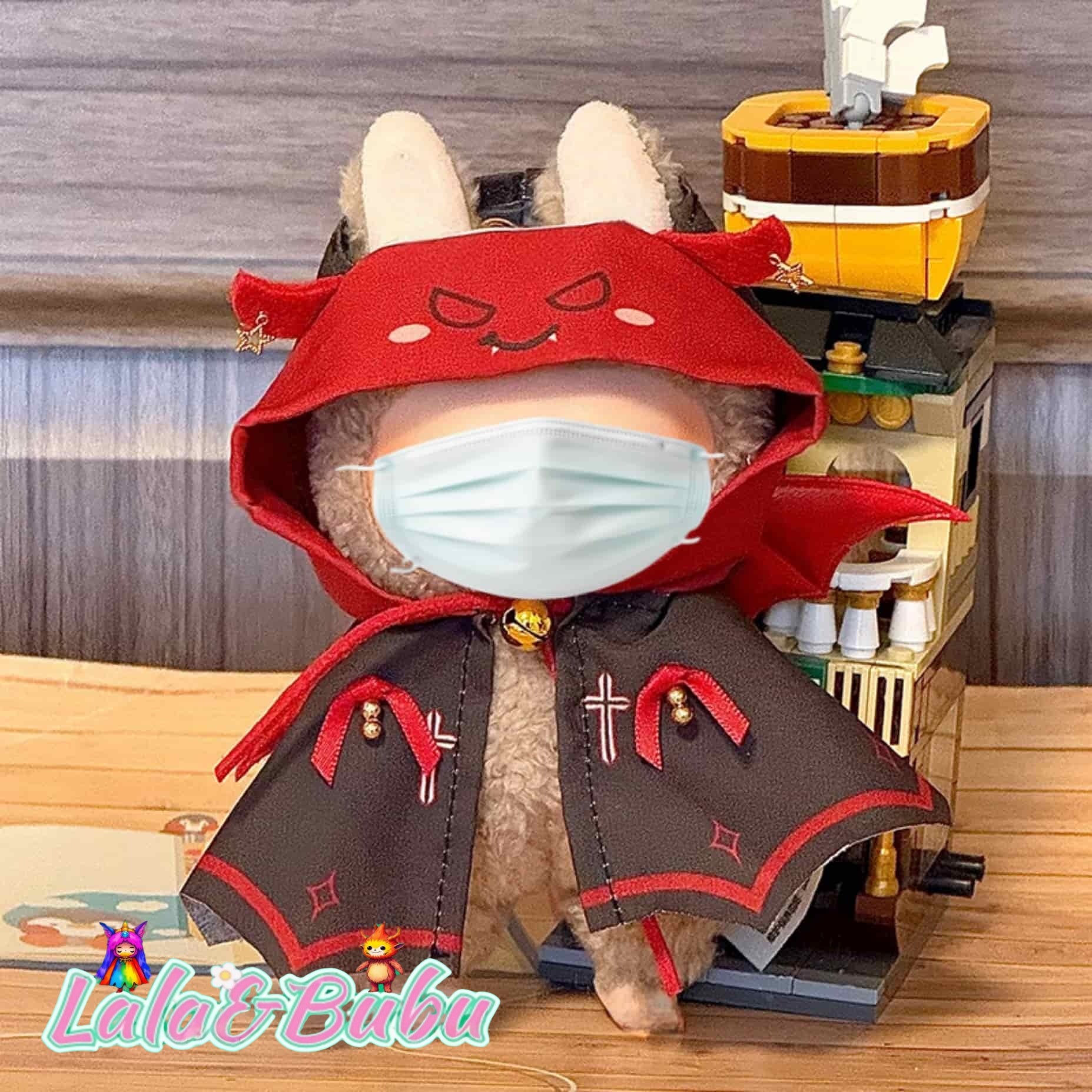 Brain-Bending Whimsy Collection，Eccentric Labu Wardrobe – Absurdly Fun Costumes for Display & Play，Suitable for doll outfits ranging from 15cm to 17cm