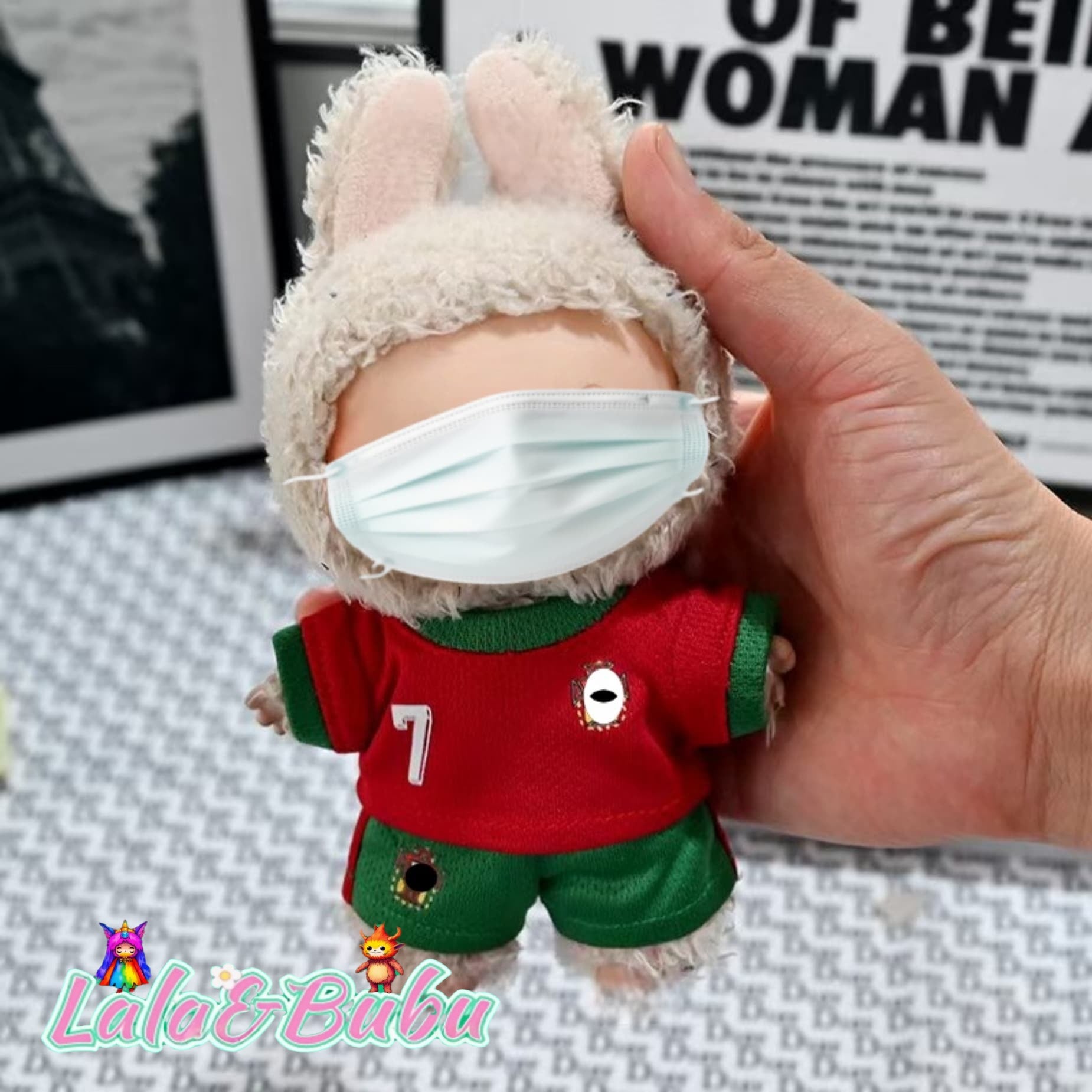 Player Jerseys for Labu – Official Mini Replicas for 15-17cm Vinyl Art Dolls ，Sports event series