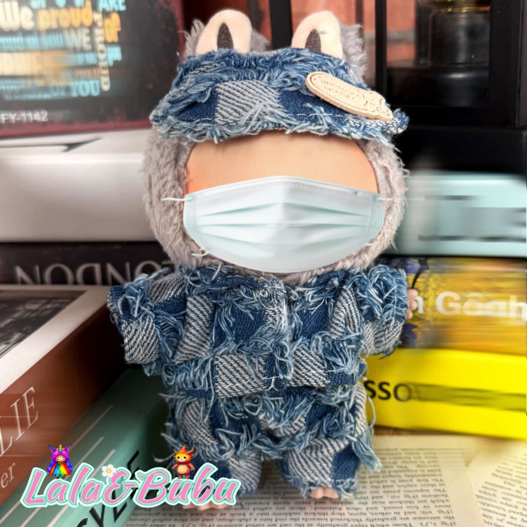 Casual Streetwear for Labu – Trendy & Comfortable Outfits for 15-17cm Vinyl Art Dolls，Fashion and Leisure Series