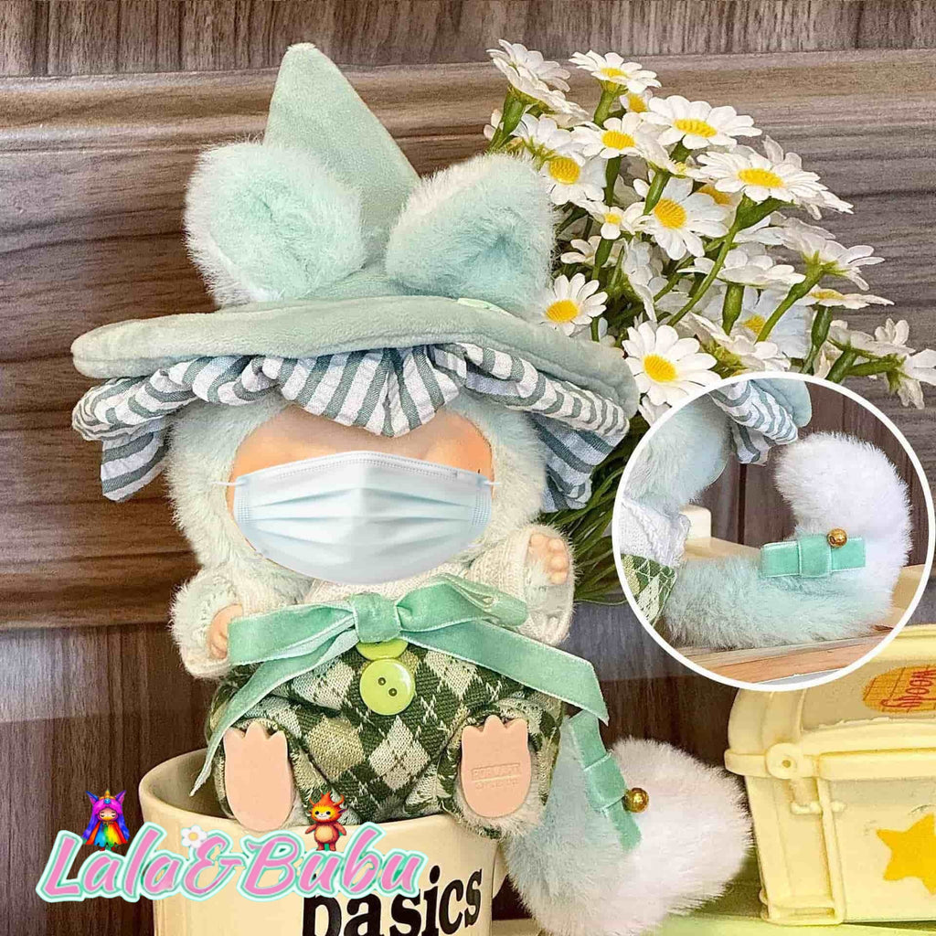 Brain-Bending Whimsy Collection，Eccentric Labu Wardrobe – Absurdly Fun Costumes for Display & Play，Suitable for doll outfits ranging from 15cm to 17cm