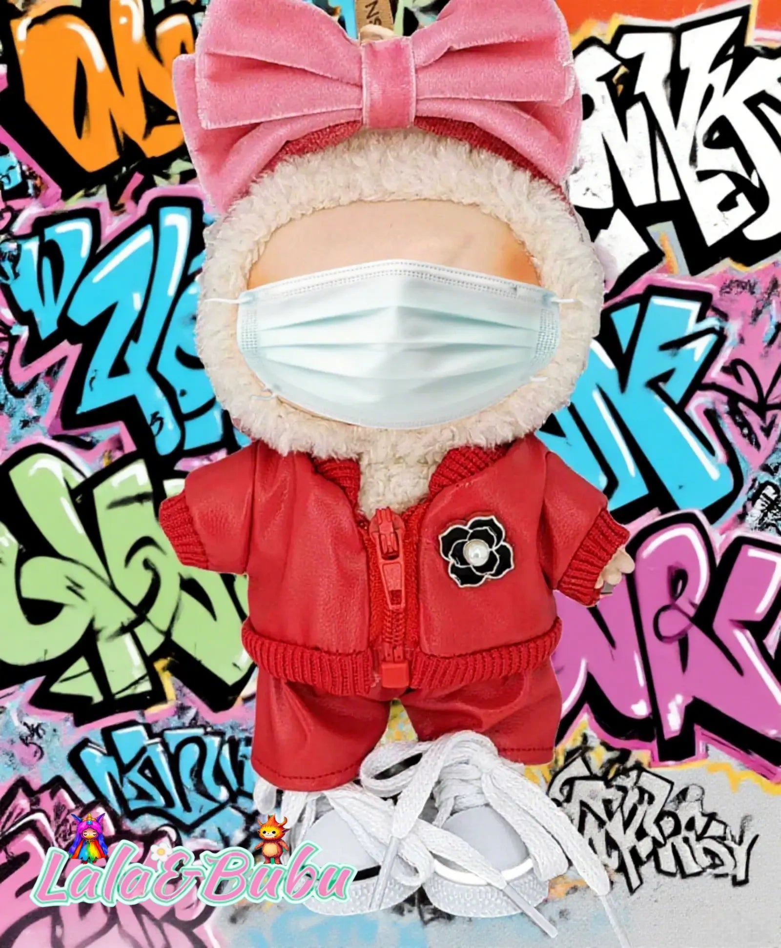 Cool & Trendy Labu Street Set Series - Trendy Doll Collection, 15cm-17cm Trendy Art Doll Exclusive