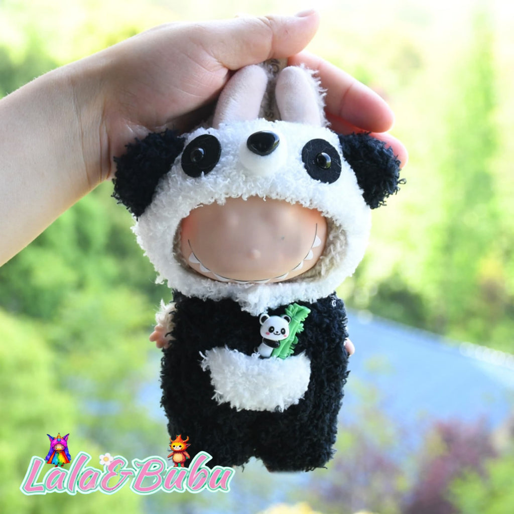 Whimsical Animal Series Costumes for Labu - Playful & Adorable Outfits for 15-17cm Vinyl Art Toys