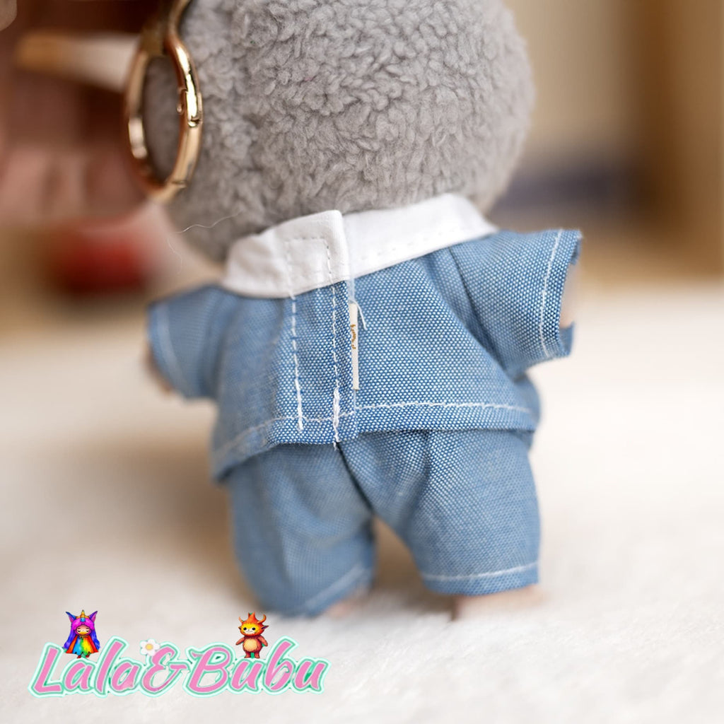 Creative Casual Suits for Labu – Custom Tailored 15-17cm Formal Wear for Vinyl Art Dolls, Exuding Gentleman's Style