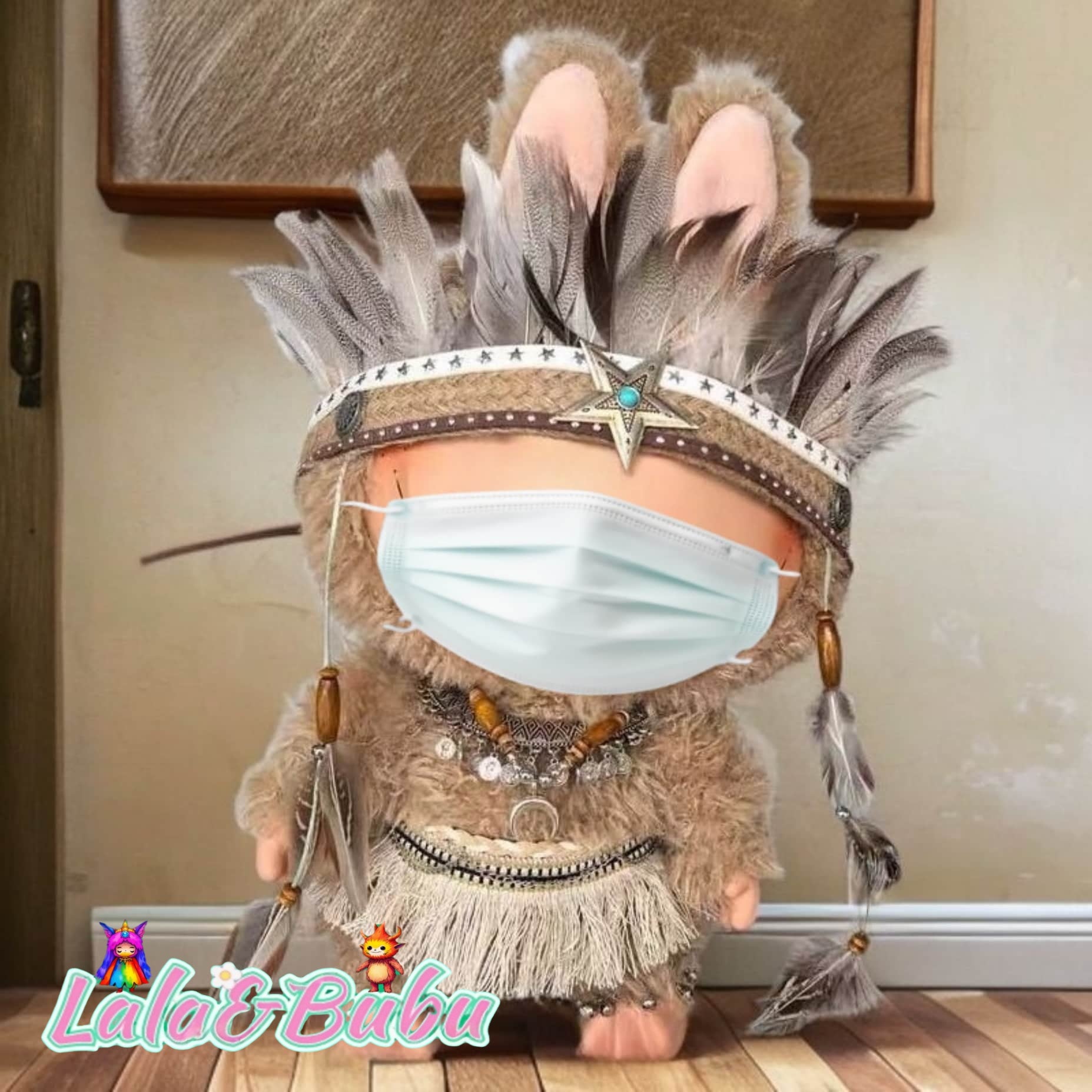 Global Ethnic Outfits for Labu – Traditional Cultural Costumes for 15-17cm Vinyl Art Dolls