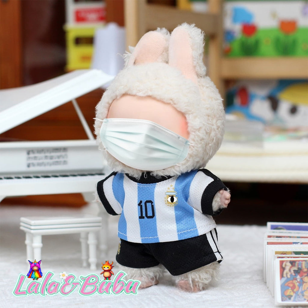 Player Jerseys for Labu – Official Mini Replicas for 15-17cm Vinyl Art Dolls ，Sports event series