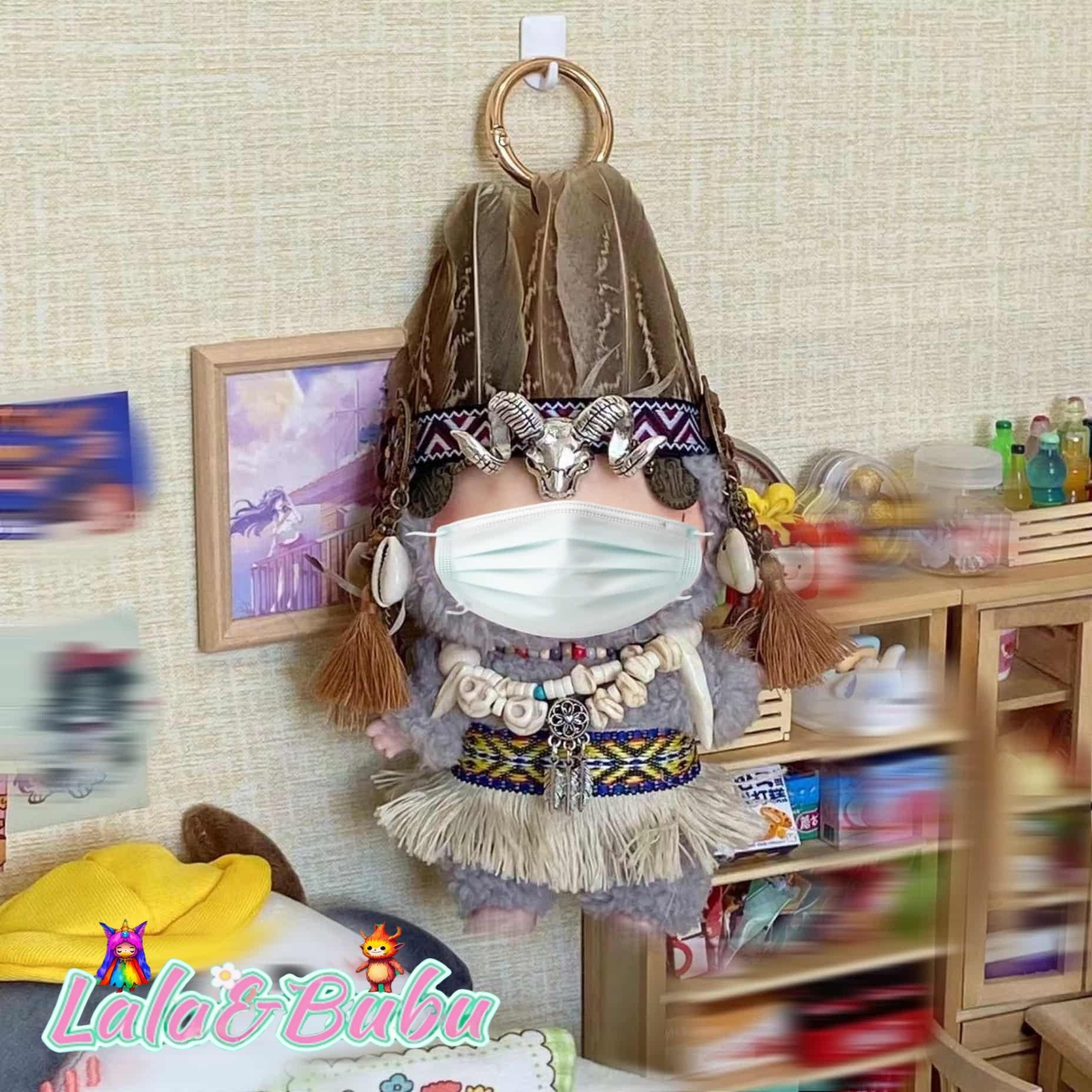 Global Ethnic Outfits for Labu – Traditional Cultural Costumes for 15-17cm Vinyl Art Dolls