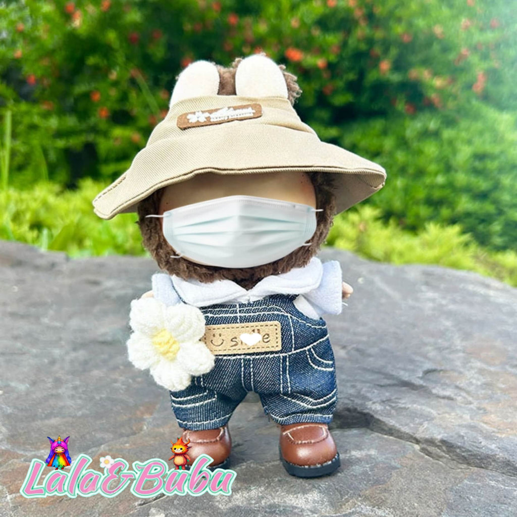 Casual Streetwear for Labu – Trendy & Comfortable Outfits for 15-17cm Vinyl Art Dolls，Fashion and Leisure Series