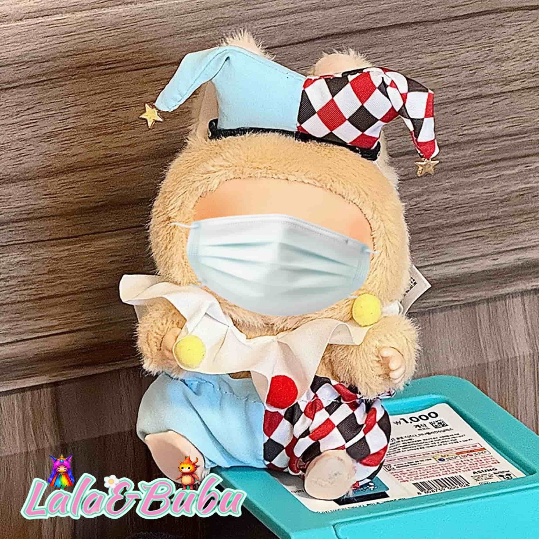 Brain-Bending Whimsy Collection，Eccentric Labu Wardrobe – Absurdly Fun Costumes for Display & Play，Suitable for doll outfits ranging from 15cm to 17cm