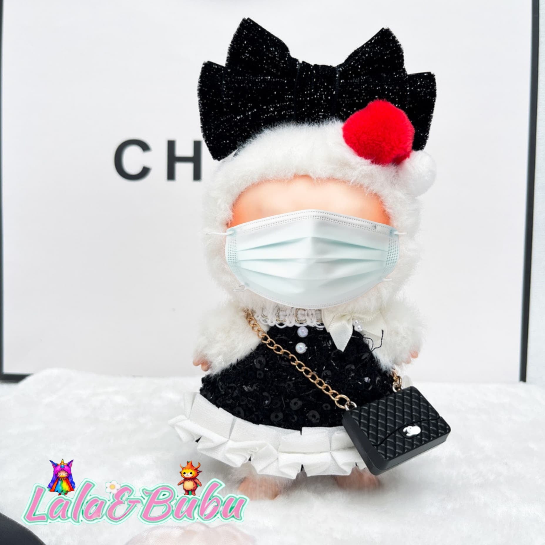 Dreamy Princess Dress Collection for Labu – Elegant & Adorable Outfits for 15-17cm Vinyl Art Dolls，Sweet Lolita Dress Set