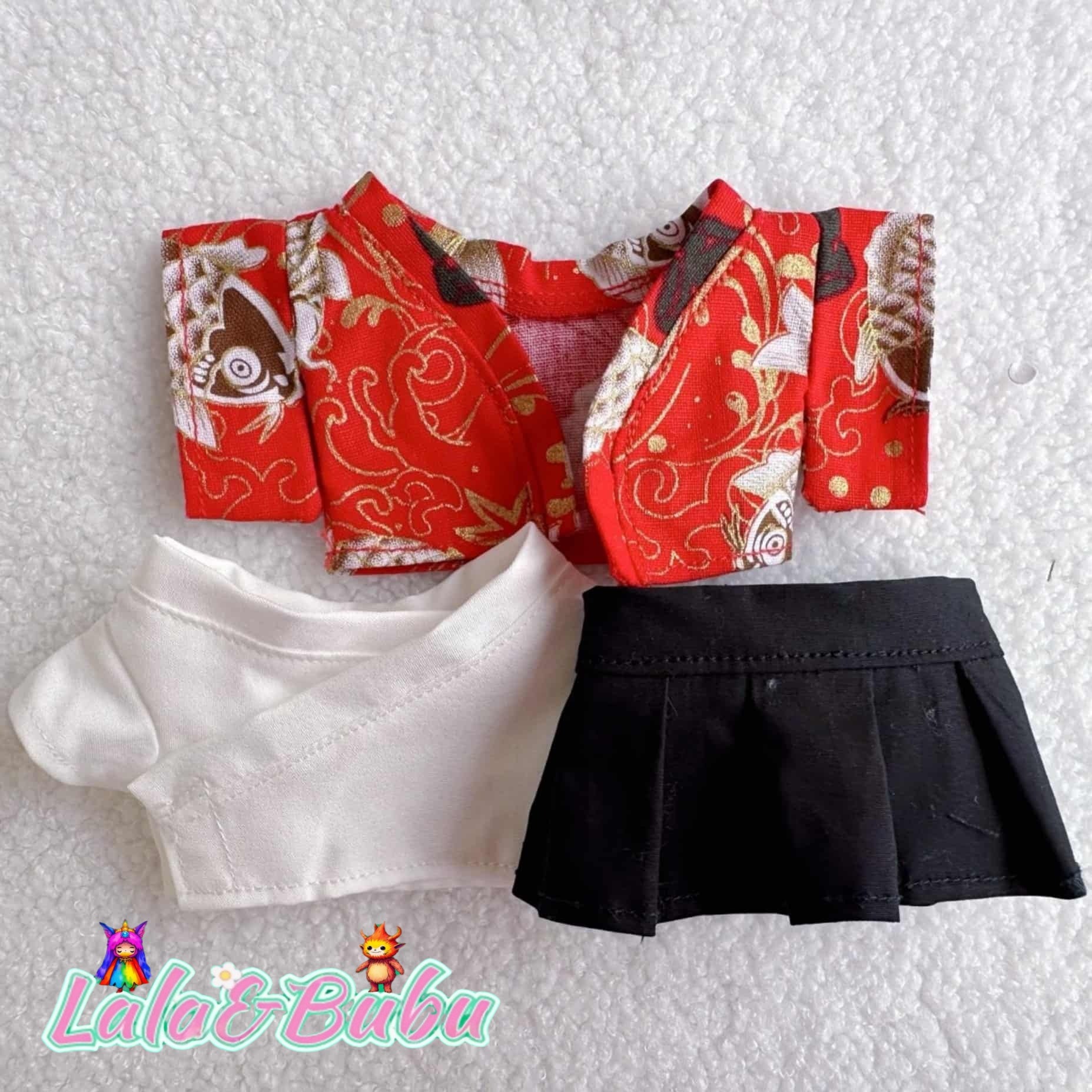 Global Ethnic Outfits for Labu – Traditional Cultural Costumes for 15-17cm Vinyl Art Dolls