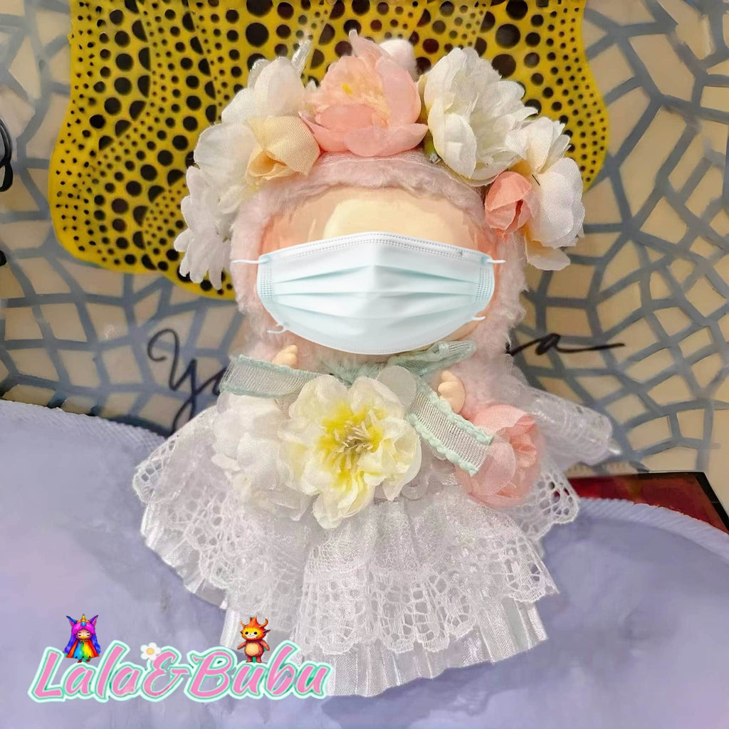 Dreamy Princess Dress Collection for Labu – Elegant & Adorable Outfits for 15-17cm Vinyl Art Dolls，Sweet Lolita Dress Set