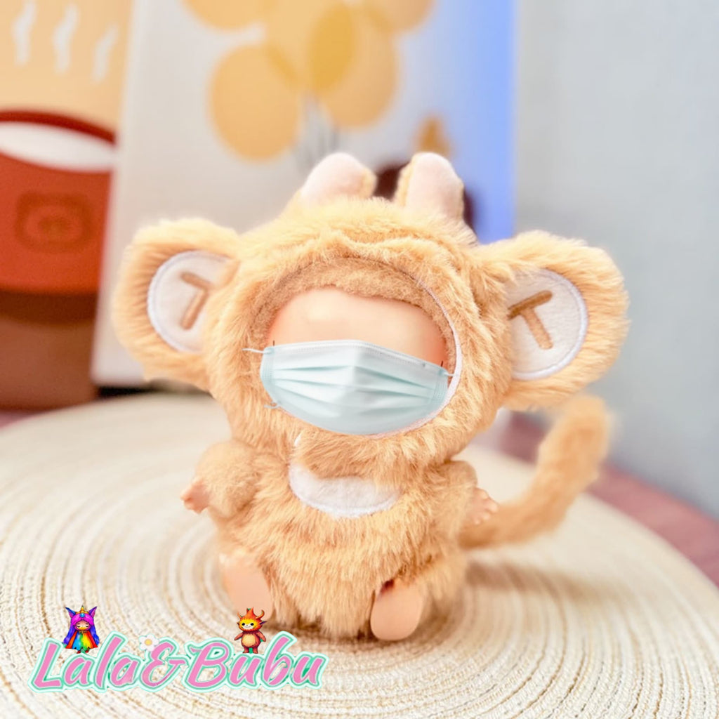 Whimsical Animal Series Costumes for Labu - Playful & Adorable Outfits for 15-17cm Vinyl Art Toys