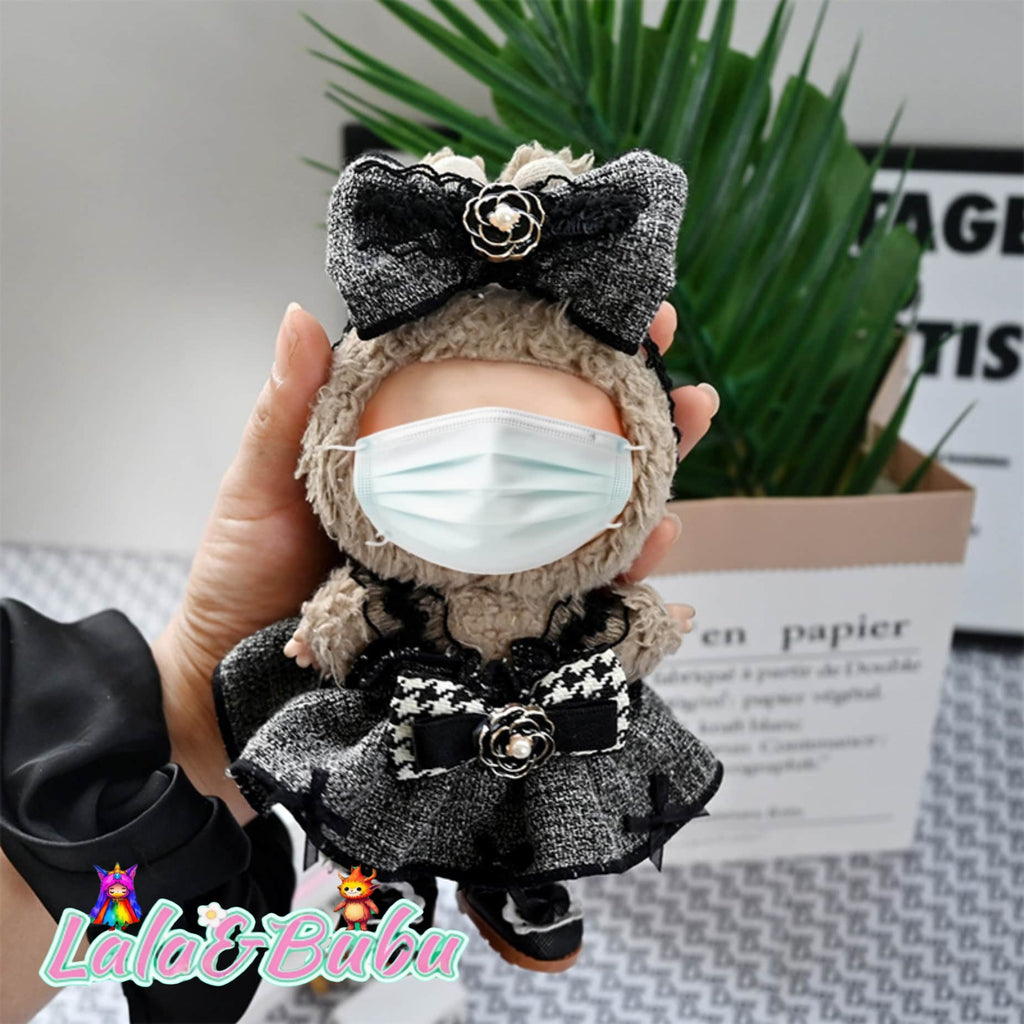 Dreamy Princess Dress Collection for Labu – Elegant & Adorable Outfits for 15-17cm Vinyl Art Dolls，Sweet Lolita Dress Set