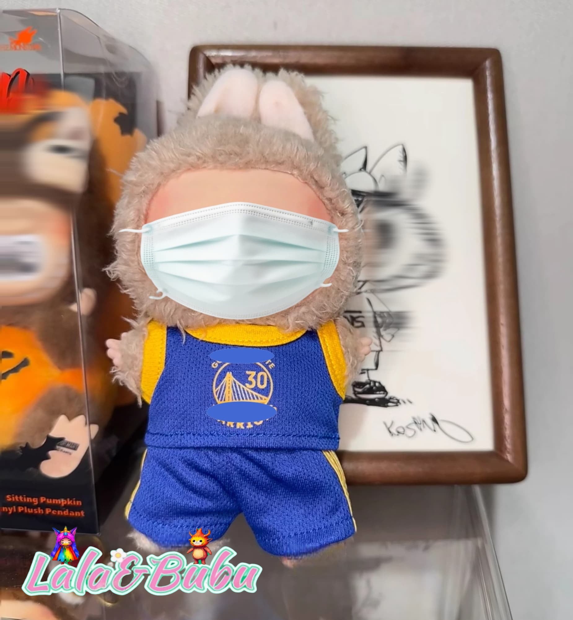 Player Jerseys for Labu – Official Mini Replicas for 15-17cm Vinyl Art Dolls ，Sports event series