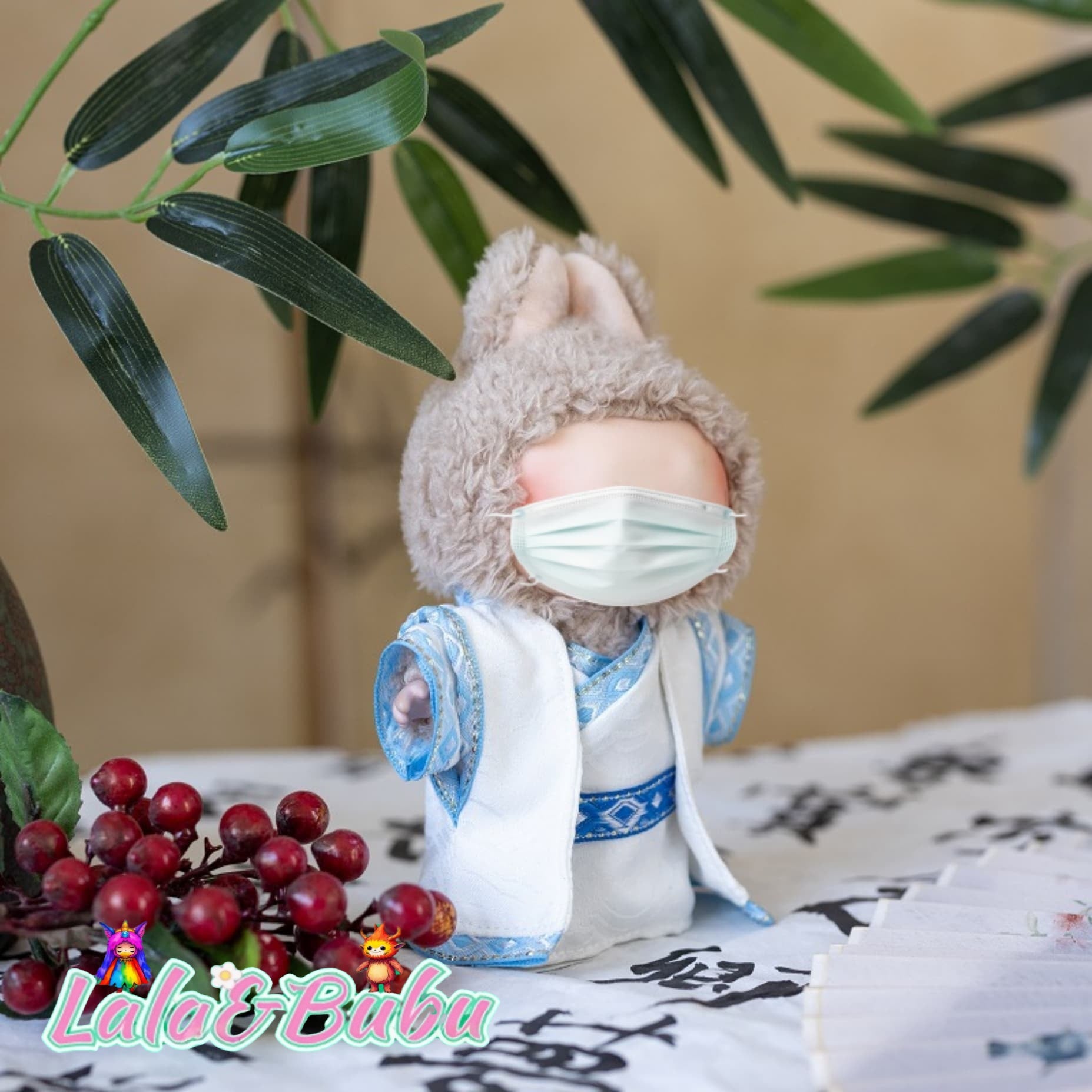 Global Ethnic Outfits for Labu – Traditional Cultural Costumes for 15-17cm Vinyl Art Dolls