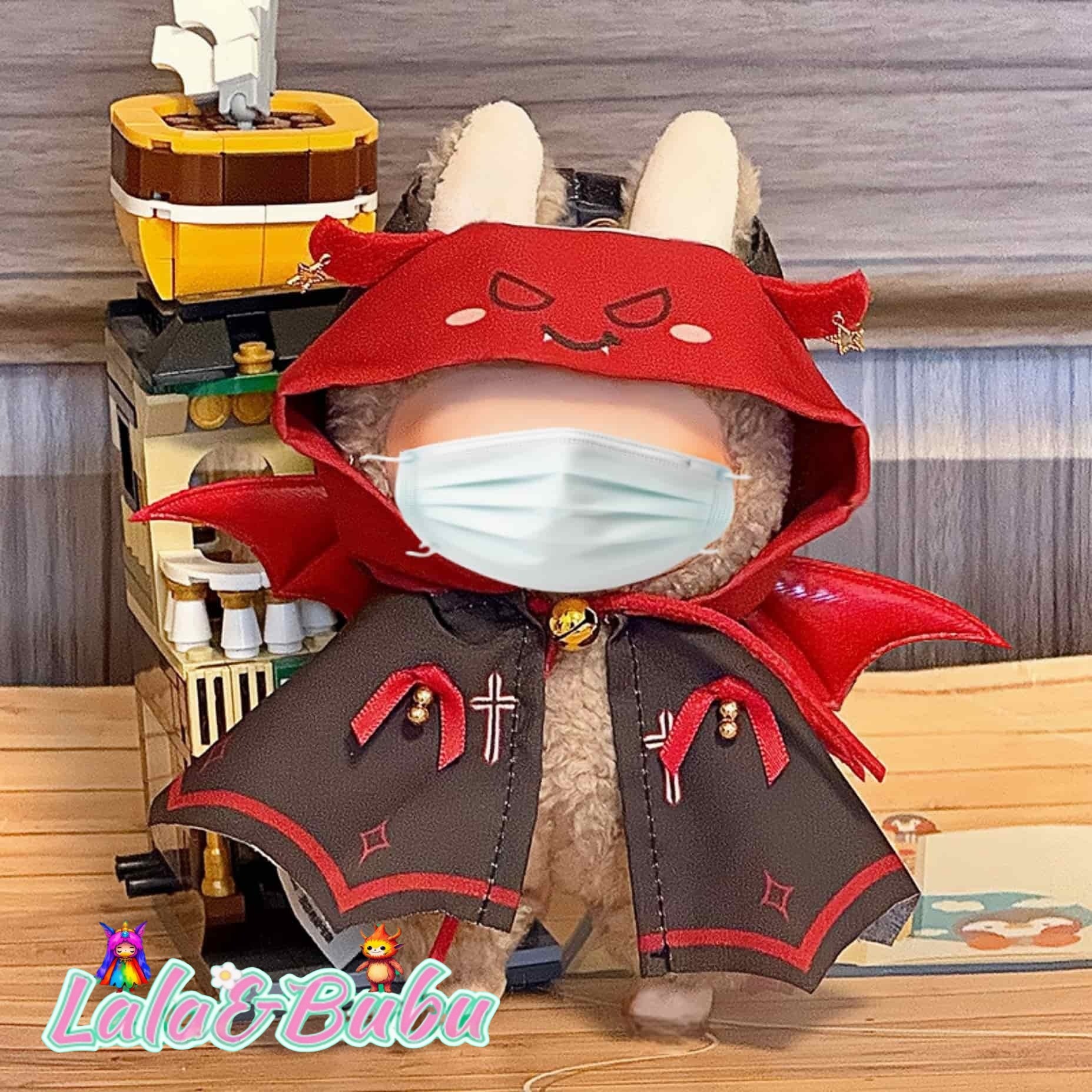 Brain-Bending Whimsy Collection，Eccentric Labu Wardrobe – Absurdly Fun Costumes for Display & Play，Suitable for doll outfits ranging from 15cm to 17cm