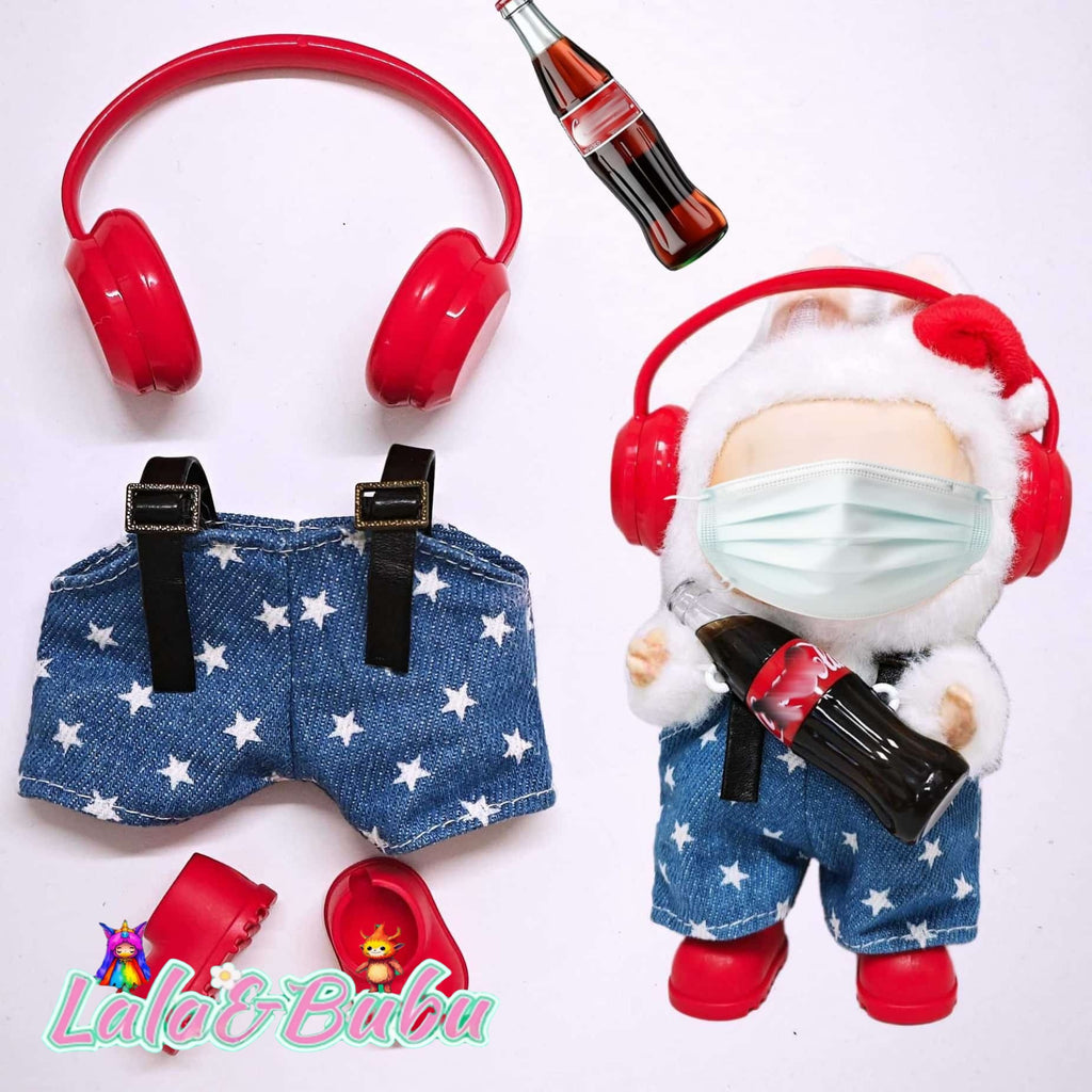 Cool & Trendy Labu Street Set Series - Trendy Doll Collection, 15cm-17cm Trendy Art Doll Exclusive