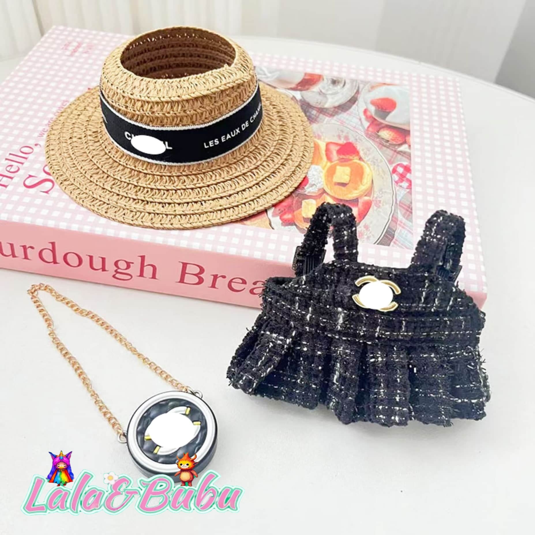 Dreamy Princess Dress Collection for Labu – Elegant & Adorable Outfits for 15-17cm Vinyl Art Dolls，Sweet Lolita Dress Set