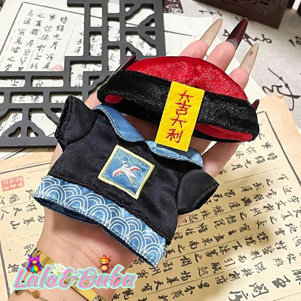 Brain-Bending Whimsy Collection，Eccentric Labu Wardrobe – Absurdly Fun Costumes for Display & Play，Suitable for doll outfits ranging from 15cm to 17cm