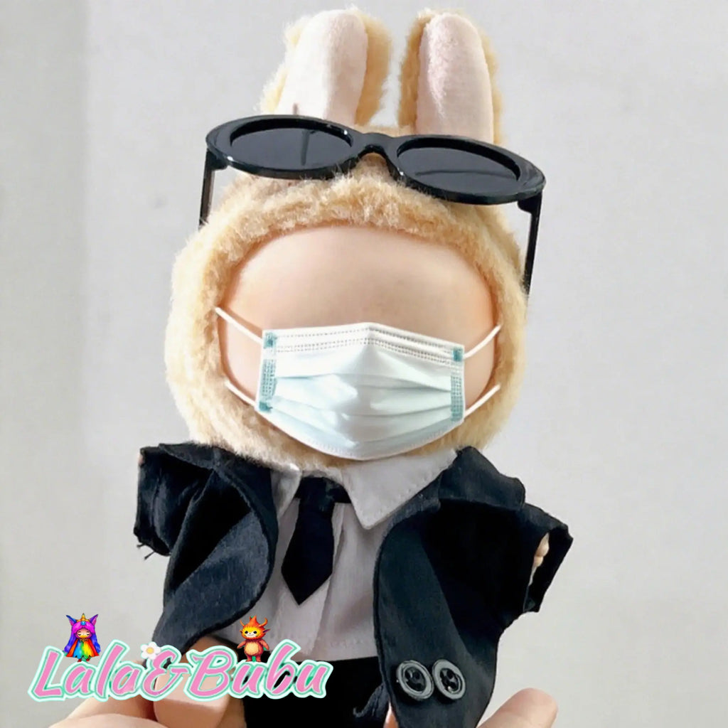 Creative Casual Suits for Labu – Custom Tailored 15-17cm Formal Wear for Vinyl Art Dolls, Exuding Gentleman's Style