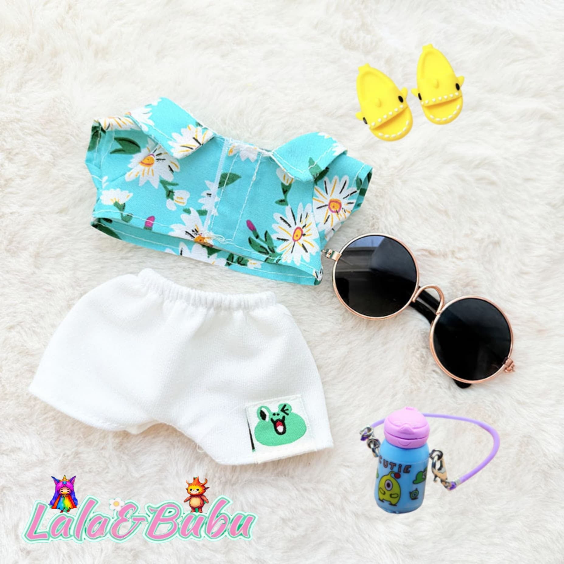 Casual Streetwear for Labu – Trendy & Comfortable Outfits for 15-17cm Vinyl Art Dolls，Fashion and Leisure Series