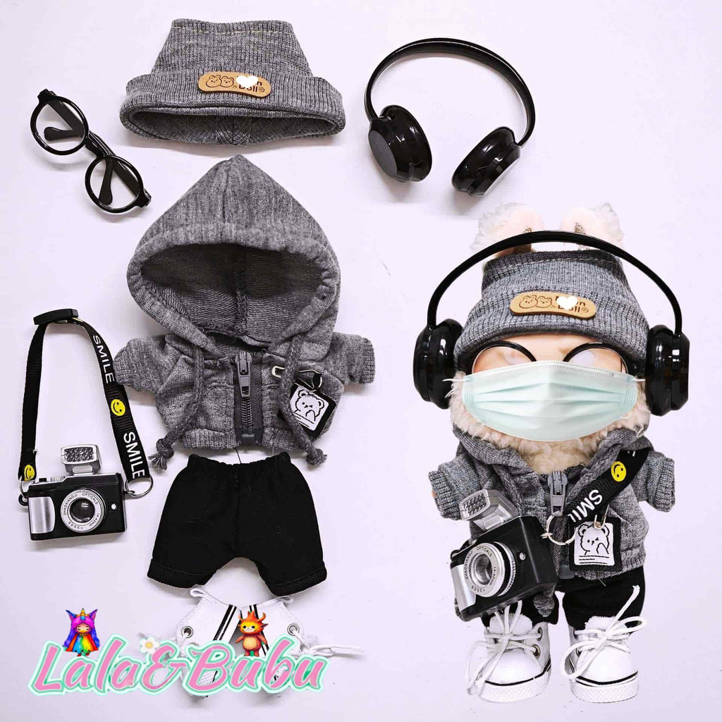 Cool & Trendy Labu Street Set Series - Trendy Doll Collection, 15cm-17cm Trendy Art Doll Exclusive