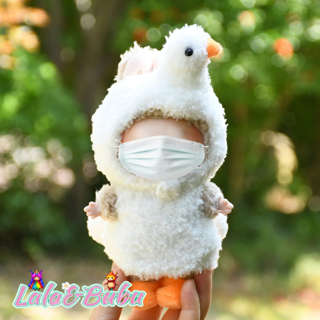 Whimsical Animal Series Costumes for Labu - Playful & Adorable Outfits for 15-17cm Vinyl Art Toys