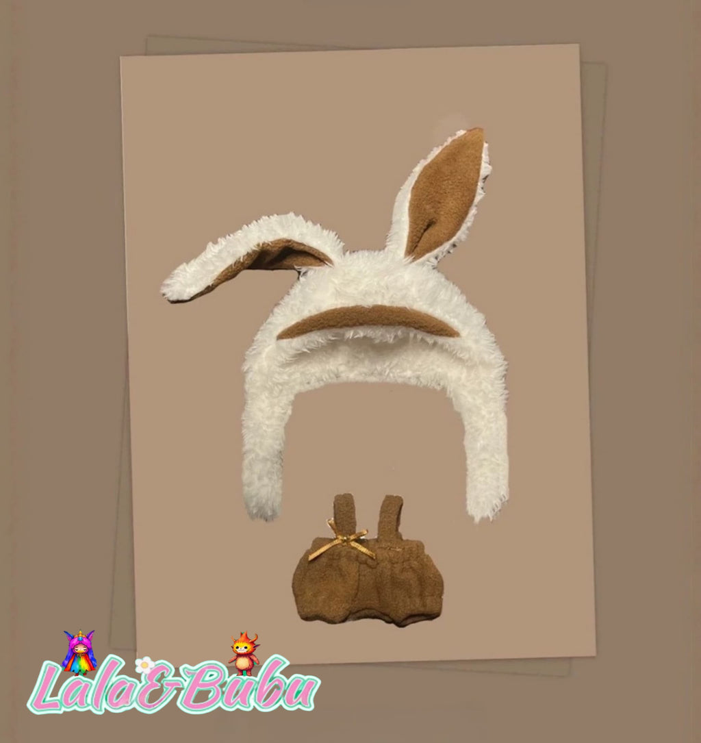 Whimsical Animal Series Costumes for Labu - Playful & Adorable Outfits for 15-17cm Vinyl Art Toys