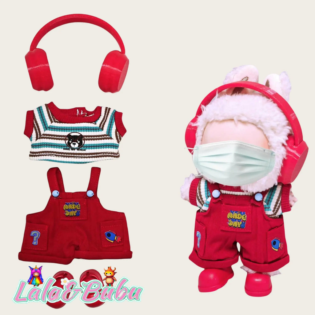 Cool & Trendy Labu Street Set Series - Trendy Doll Collection, 15cm-17cm Trendy Art Doll Exclusive