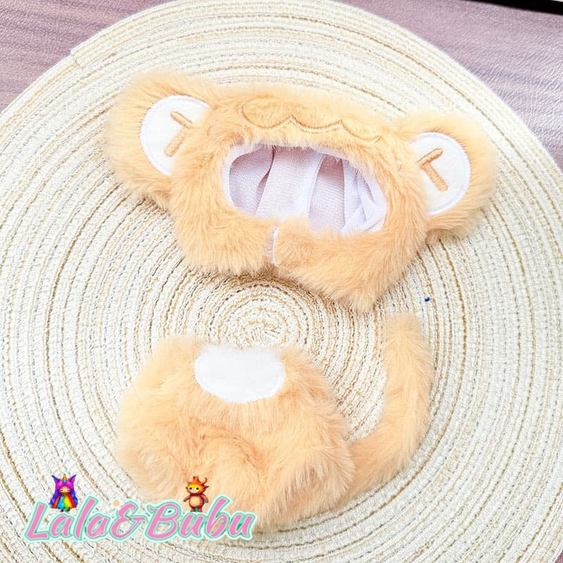 Whimsical Animal Series Costumes for Labu - Playful & Adorable Outfits for 15-17cm Vinyl Art Toys