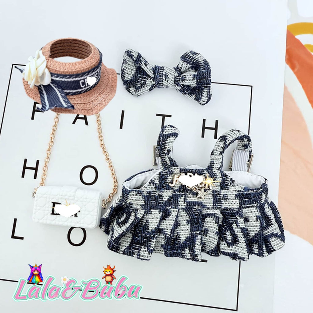 Dreamy Princess Dress Collection for Labu – Elegant & Adorable Outfits for 15-17cm Vinyl Art Dolls，Sweet Lolita Dress Set