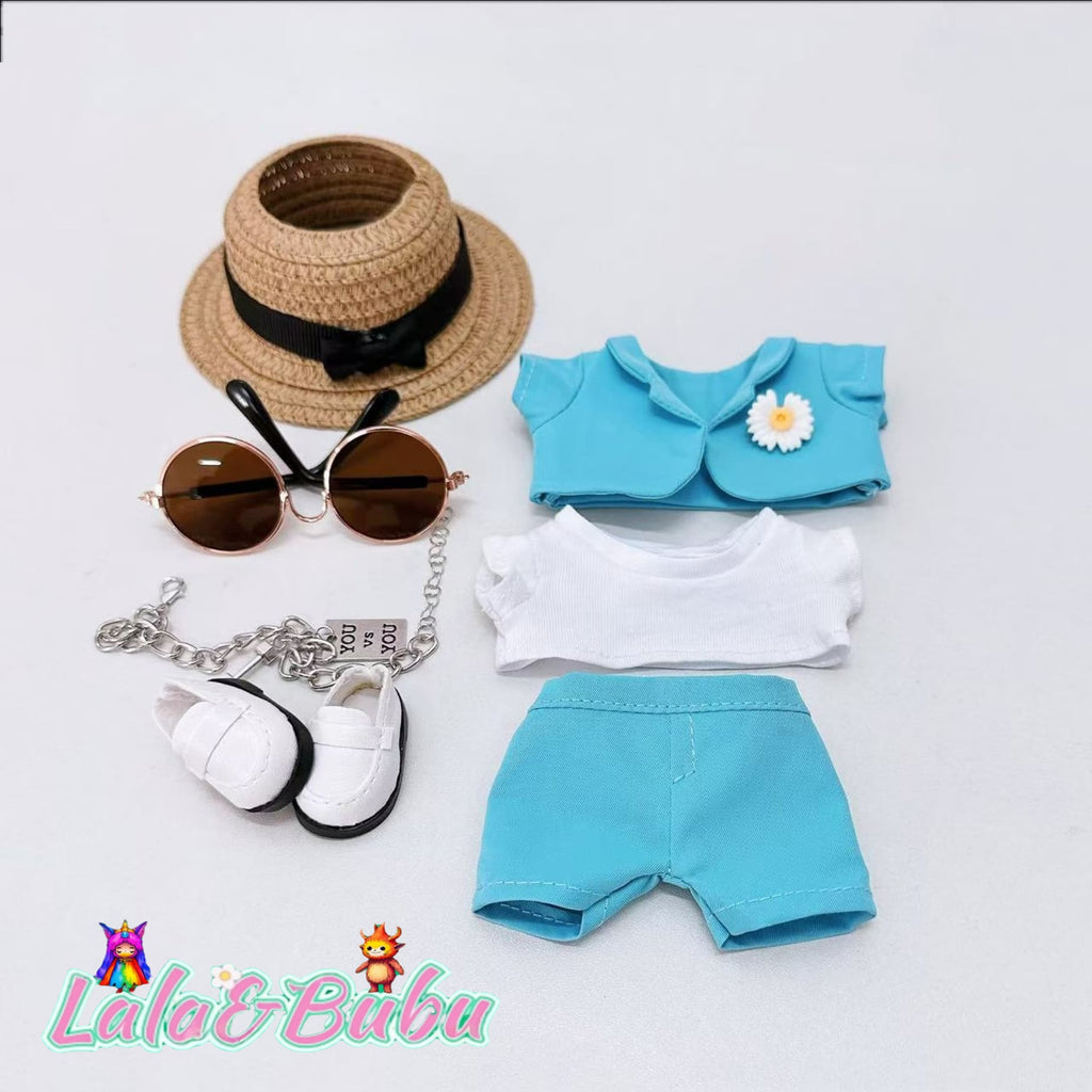 Celebrity Red Carpet Dresses for Labu – 15-17cm Vinyl Doll Replicas of Famous Looks，Celebrity Same Series